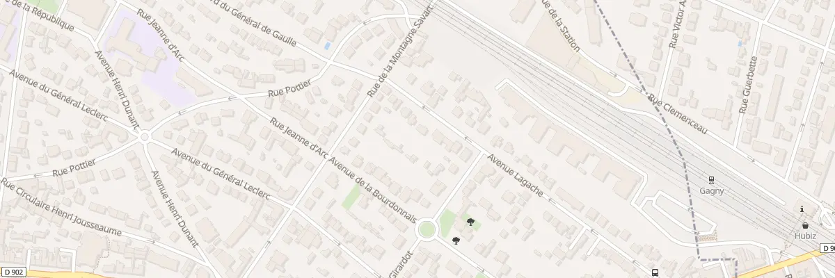 Plan du 47 Av Lagache à Villemomble