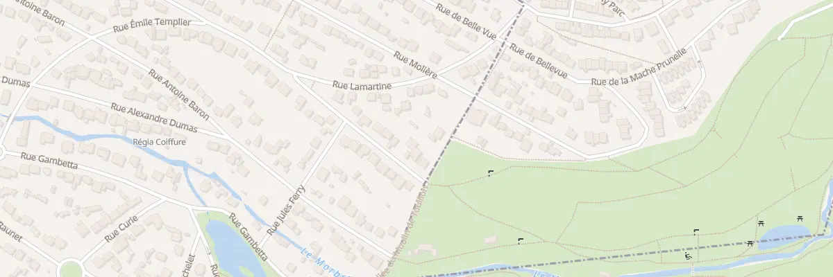 Plan du 6 Rue Victor Hugo à Sucy-en-Brie