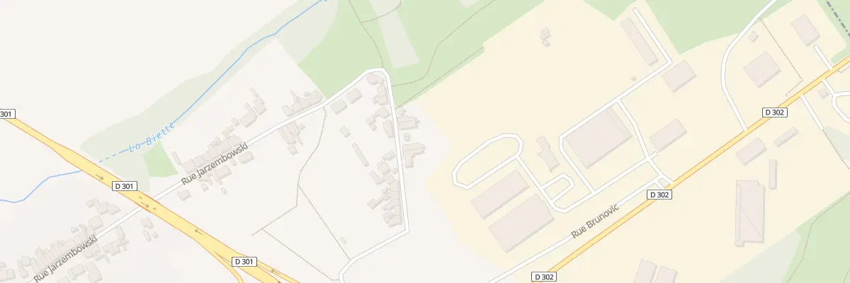 Plan du 5 Rue Brunovic à Divion