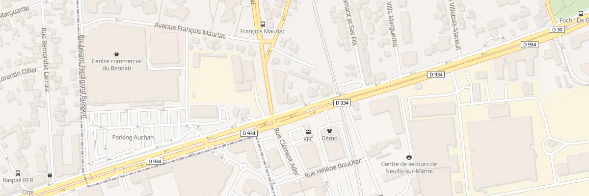 Plan du 11T Bd du Marechal Foch à Neuilly-sur-Marne