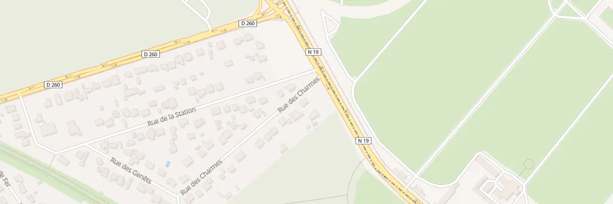 Plan du 91 Av de Lattre de Tassigny à Villecresnes