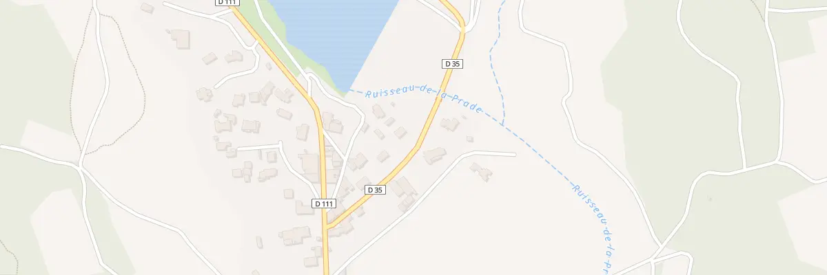 Plan du 5464 Le Gourg de la Blanco au Bousquet