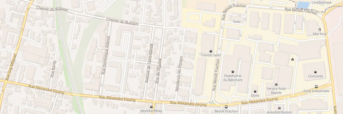 Plan du 44 Rue de l’Egalité à Champigny-sur-Marne