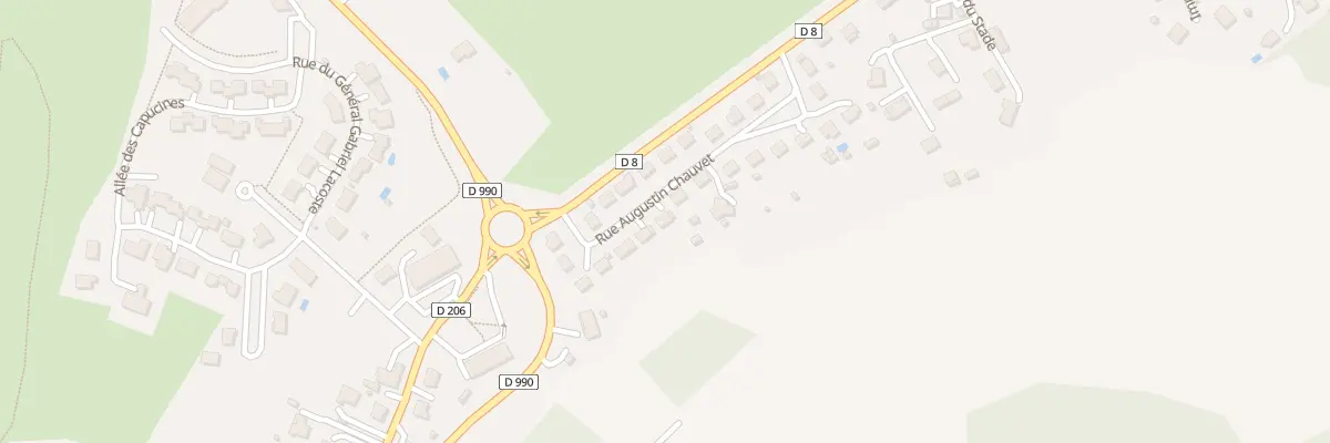 Plan du 14 Rue Augustin Chauvet à Vézac