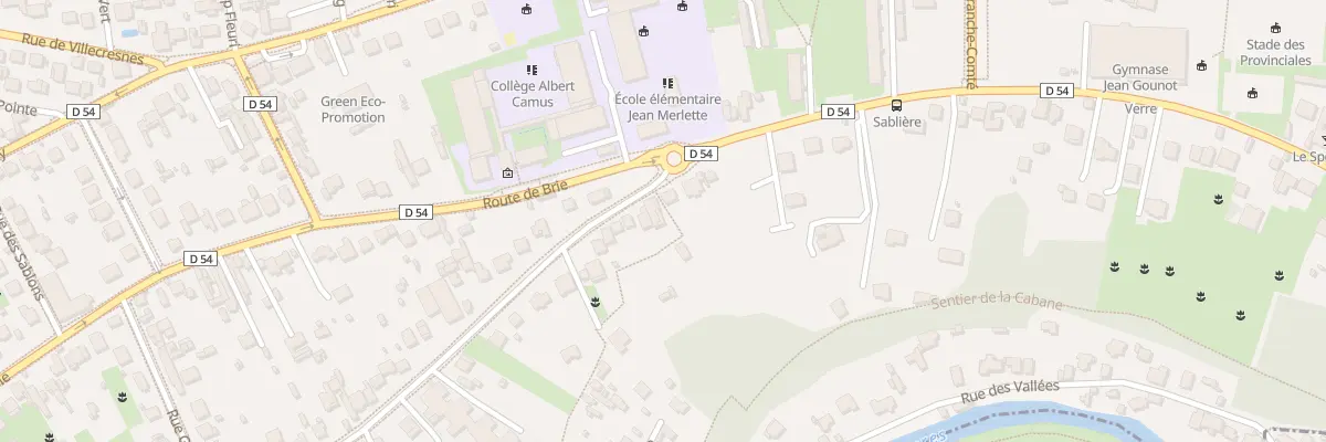 Plan du 92 Rue de Mandres à Brunoy
