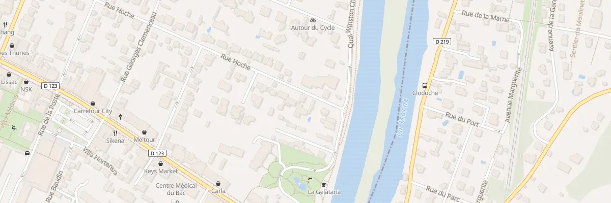 Plan du 48 Rue Hoche à Saint-Maur-des-Fossés