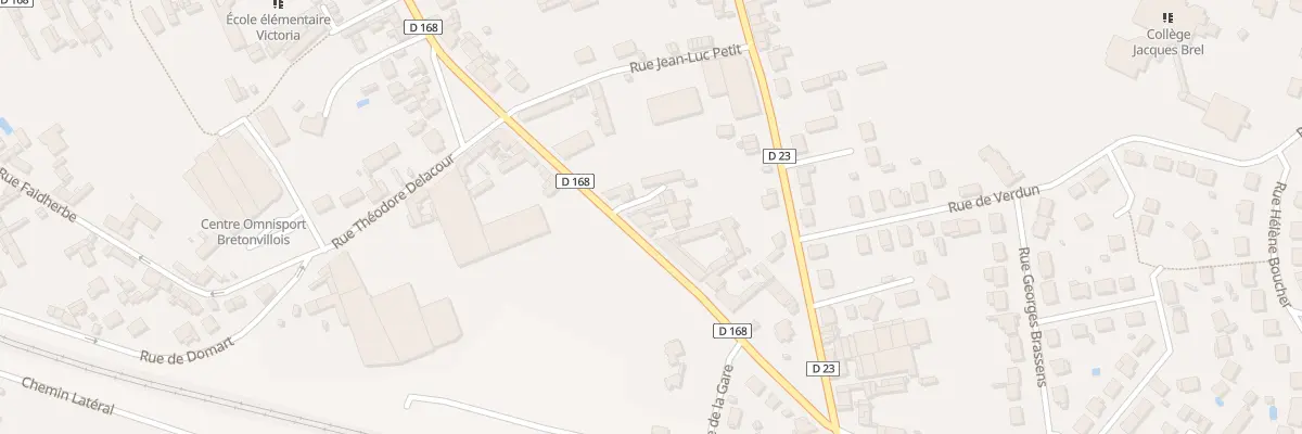 Plan du 7 Rue de la Gare à Villers-Bretonneux