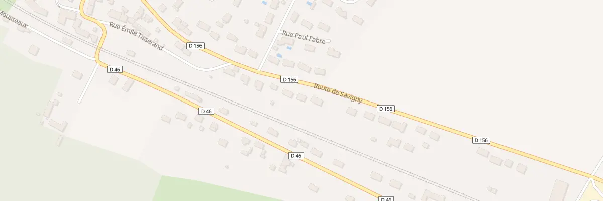 Plan du 20 Rte de Savigny à Moulins-sur-Yèvre