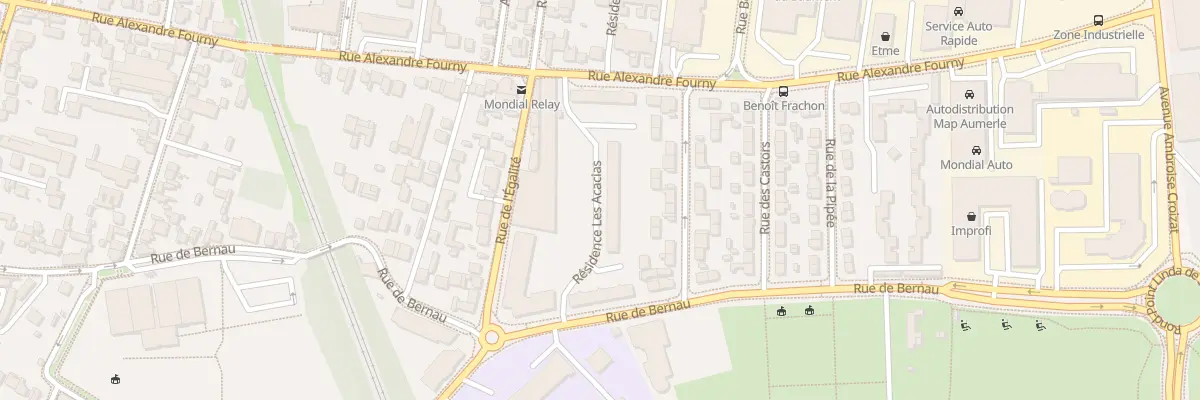 Plan du 94 Rue Alexandre Fourny à Champigny-sur-Marne