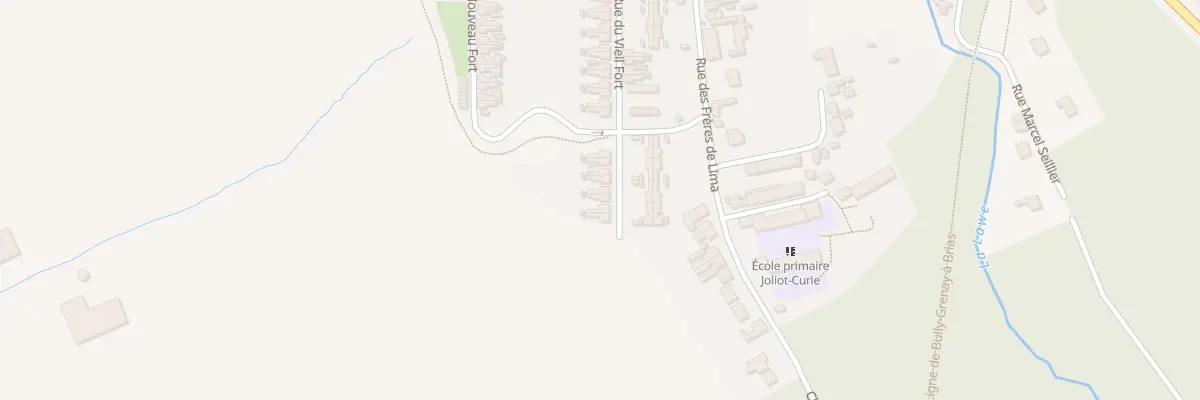 Plan du 76 Rue du Vieil Fort à Divion