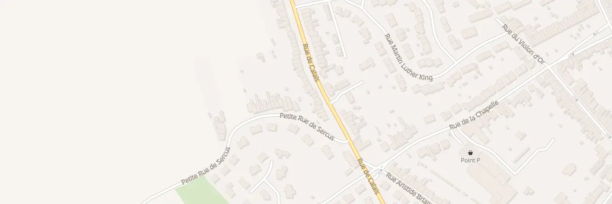 Plan du 305 Rue de Calais à Hazebrouck