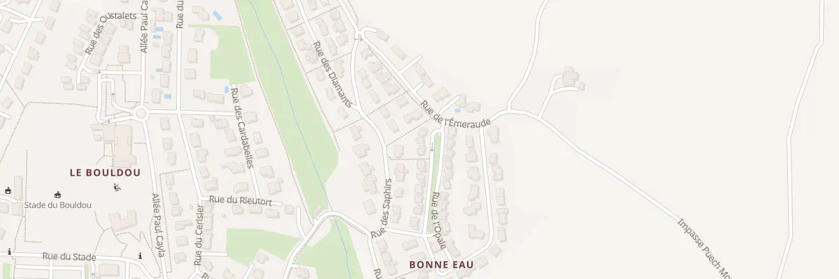 Plan du 15 Rue de Jade à Druelle Balsac