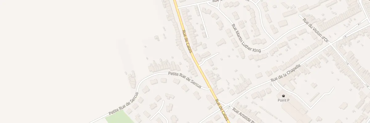 Plan du 307 Rue de Calais à Hazebrouck