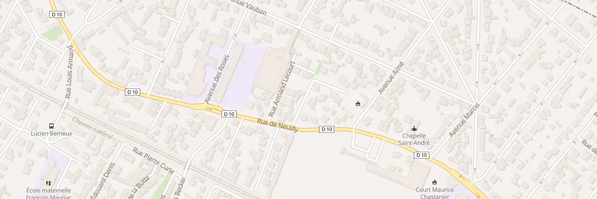 Plan du 3 Rue Louis Hermann à Villemomble