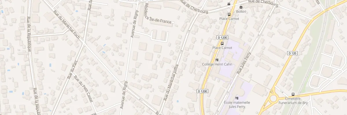 Plan du 17 Rue du Mal Joffre à Bry-sur-Marne