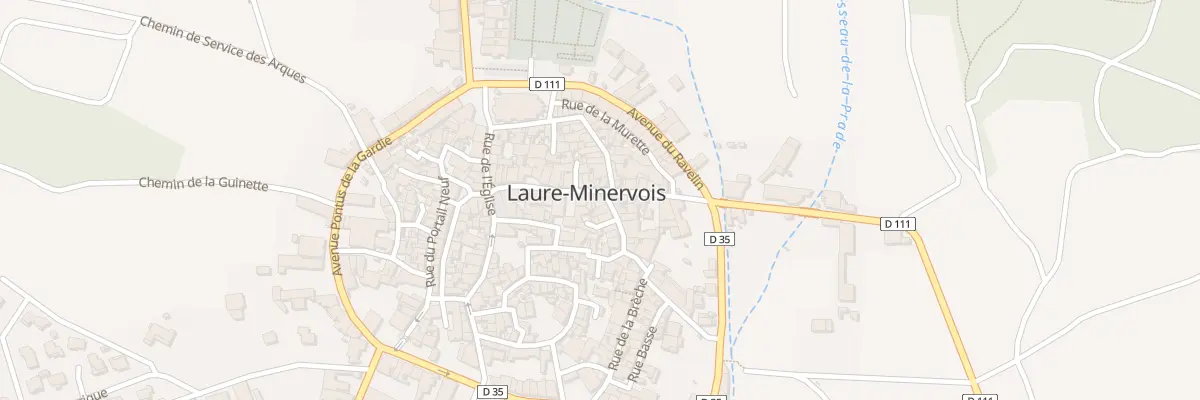 Plan du 202 Rue de la Bréche à Laure-Minervois