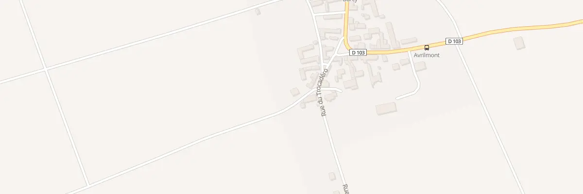 Plan du 3 Chemin de Desmonts à Burcy