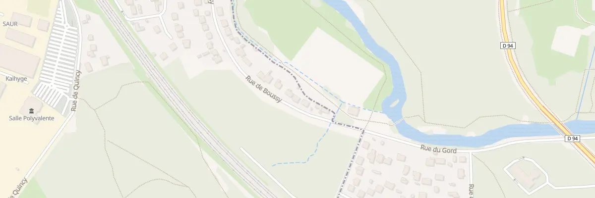 Plan du 57 Rue de Boussy à Épinay-sous-Sénart