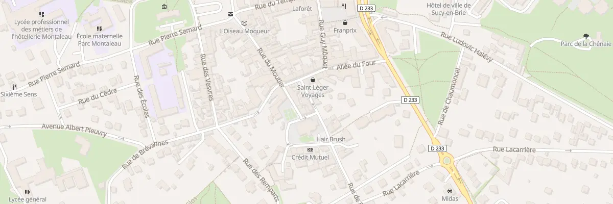 Plan du 6 Rue de Boissy à Sucy-en-Brie