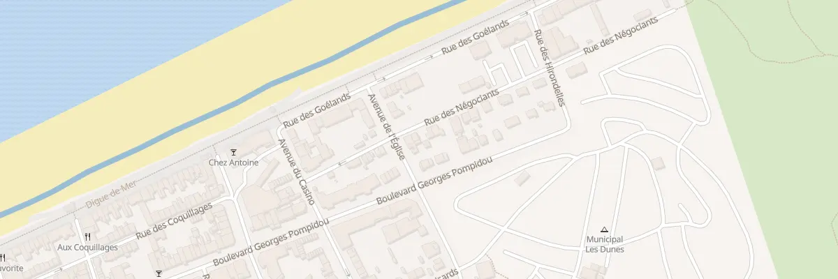 Plan du 138 Rue des Négociants à Bray-Dunes
