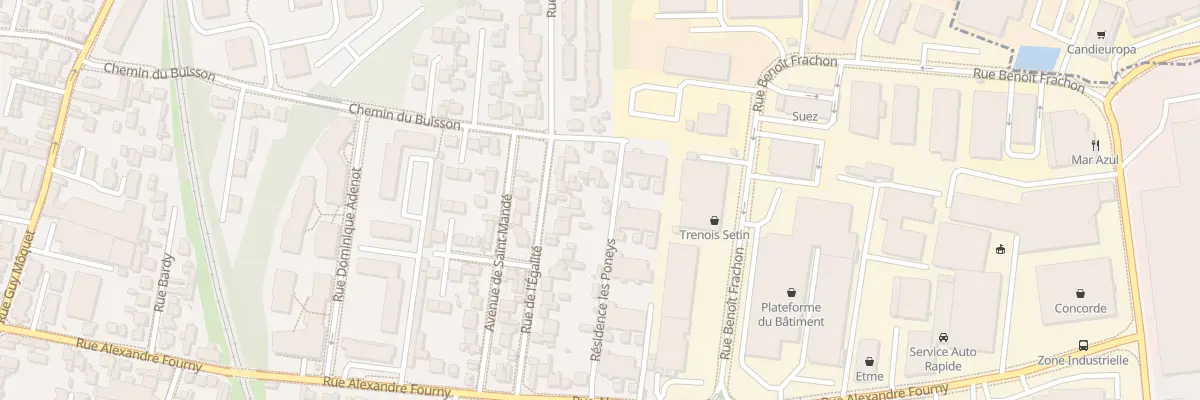 Plan du 52 Rue de l’Egalité à Champigny-sur-Marne