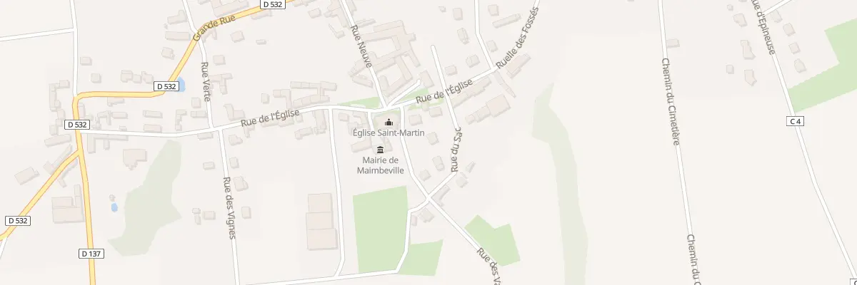 Plan du 5 Rue du Sac à Maimbeville