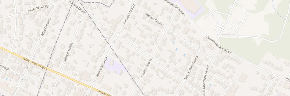Plan du 27 Av Joffre à Gagny