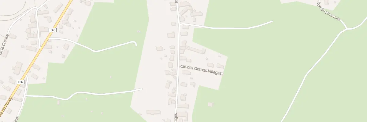 Plan du 1070 Rue des Grands Villages à Saint-Amand-Montrond