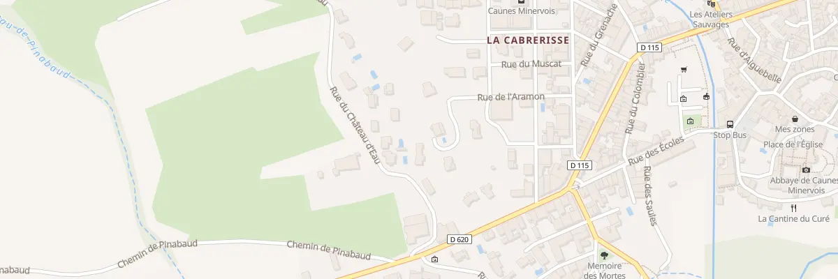 Plan du 1 Lot Les Hauts de la Cabrerisse à Caunes-Minervois