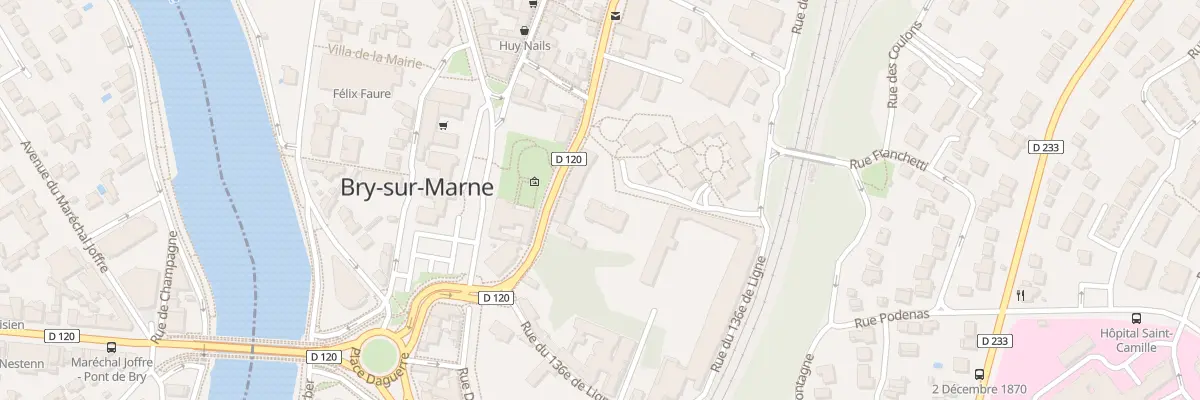 Plan du 4 Rue du Four à Bry-sur-Marne