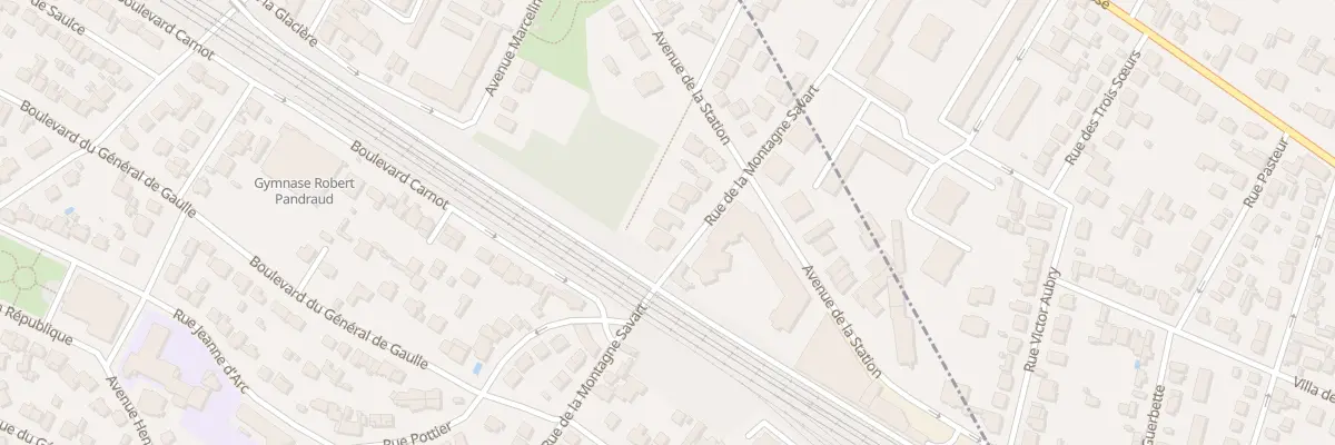 Plan du 55 Rue de la Montagne Savart à Villemomble