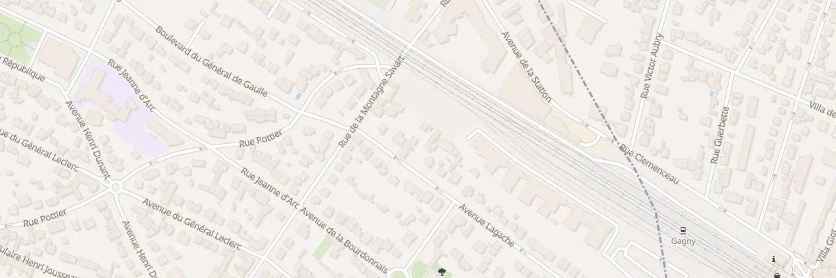 Plan du 46B Av Lagache à Villemomble