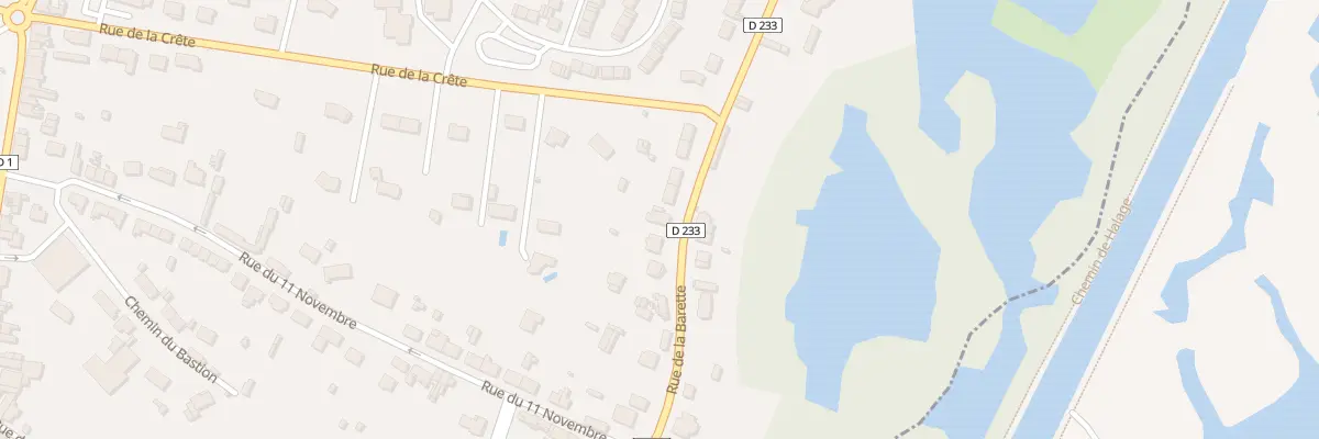 Plan du 23 Rue de la Barette à Corbie