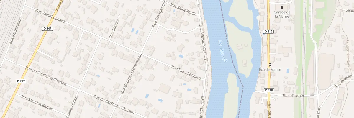 Plan du 29 Rue Saint-Léonard à Saint-Maur-des-Fossés