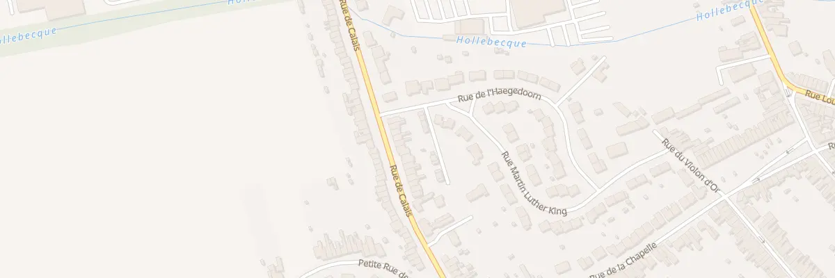 Plan du 240 Rue de Calais à Hazebrouck