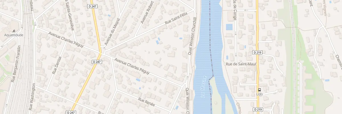 Plan du 109B Quai Winston Churchill à Saint-Maur-des-Fossés