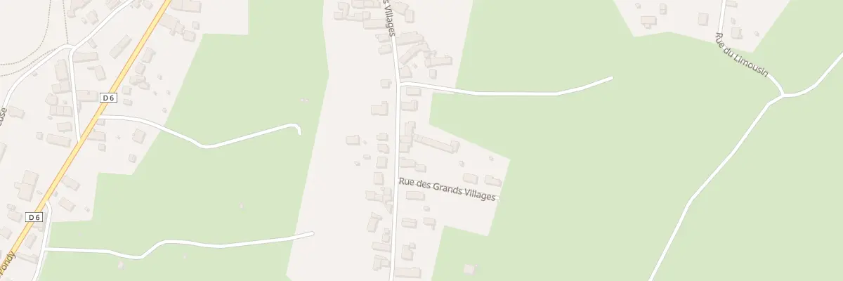 Plan du 1088 Rue des Grands Villages à Saint-Amand-Montrond