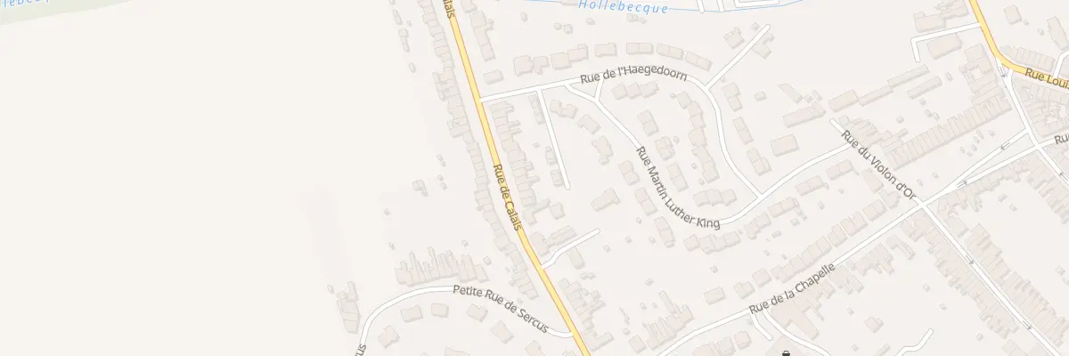 Plan du 230 Rue de Calais à Hazebrouck