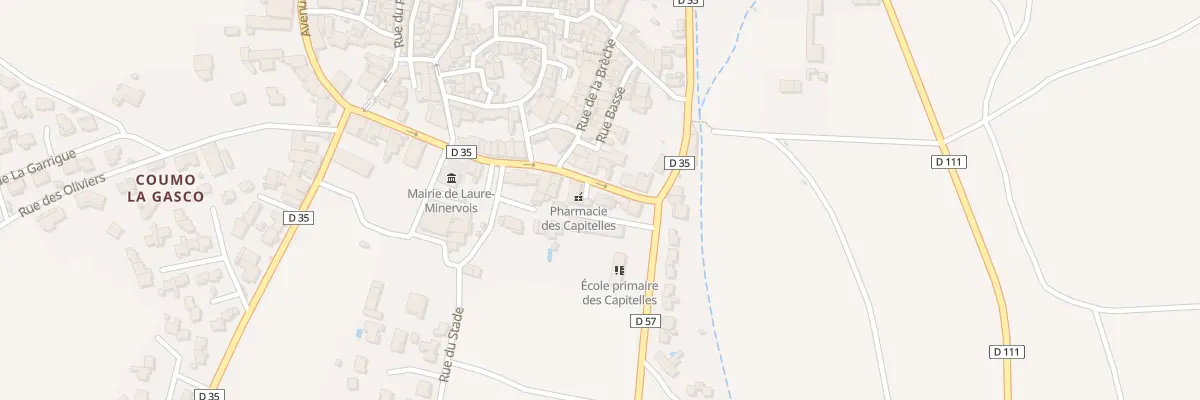 Plan du 5469 Le Village à Laure-Minervois
