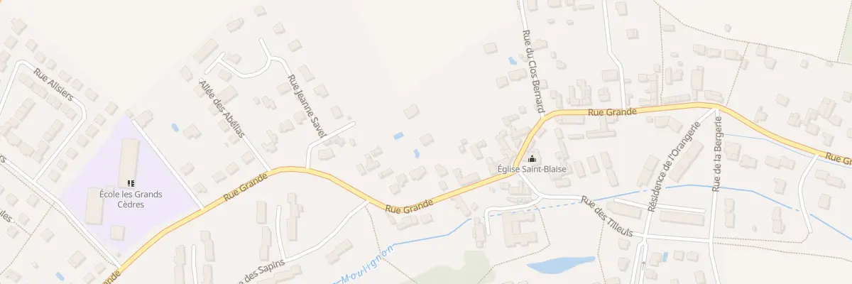 Plan du 678 Rue Grande à Saint-Fargeau-Ponthierry