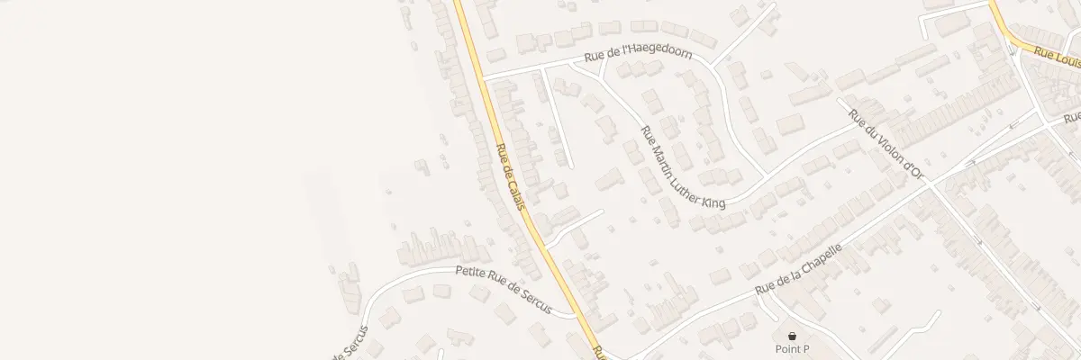 Plan du 224 Rue de Calais à Hazebrouck