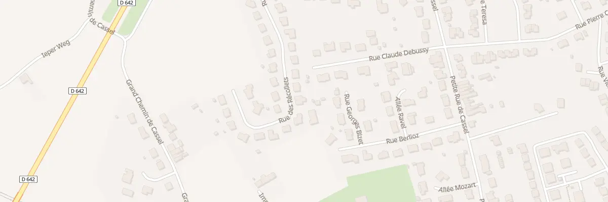 Plan du 19 Rue des Récollets à Hazebrouck