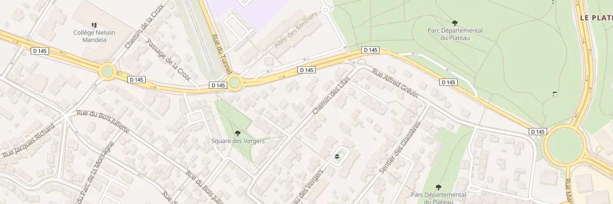 Plan du 33 Che des Lilas à Champigny-sur-Marne