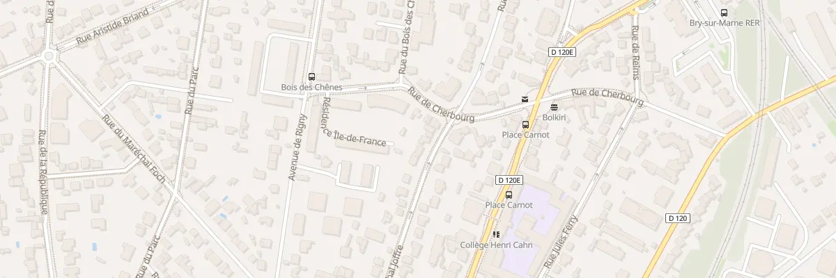 Plan du 31 Rue du Mal Joffre à Bry-sur-Marne