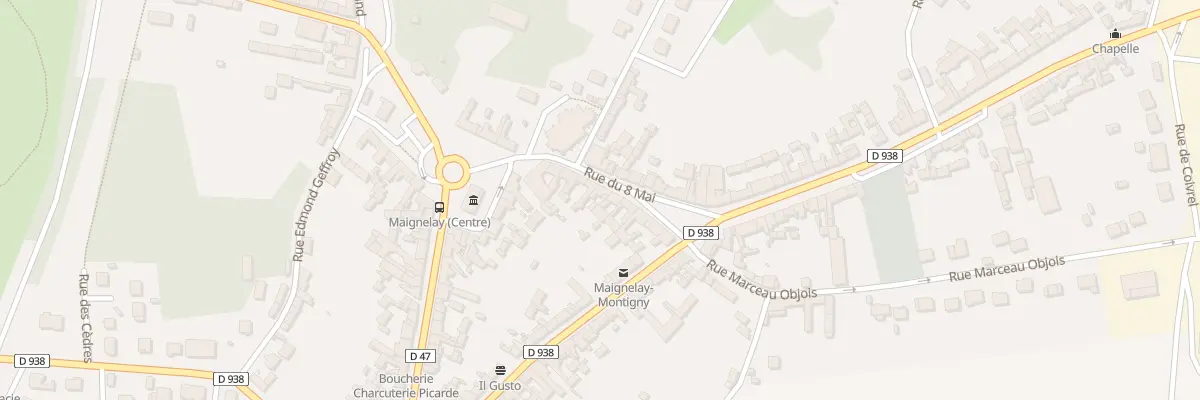 Plan du 8 Rue du 8 Mai à Maignelay-Montigny