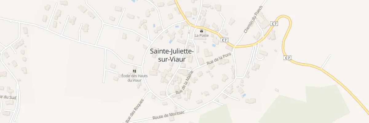 Plan du 5009 Sainte Juliette à Sainte-Juliette-sur-Viaur