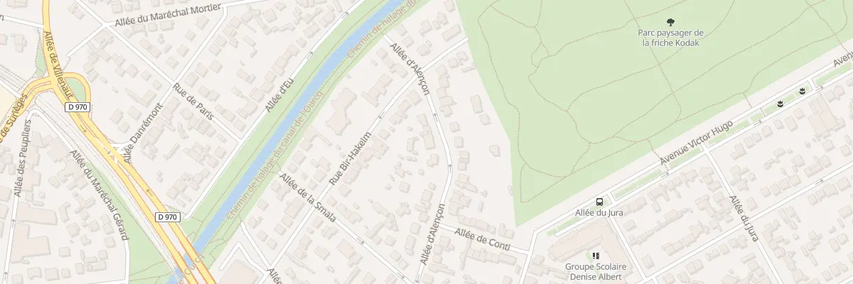 Plan du 31 All d’Alencon à Sevran