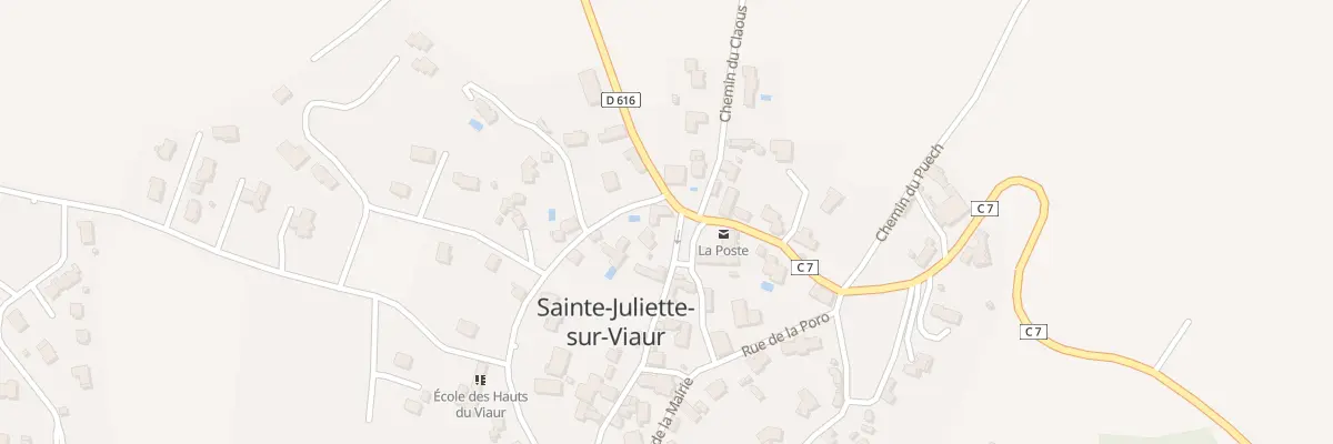 Plan du 5024 Sainte Juliette à Sainte-Juliette-sur-Viaur