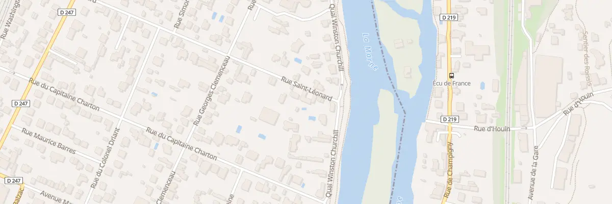 Plan du 36 Rue Saint-Léonard à Saint-Maur-des-Fossés