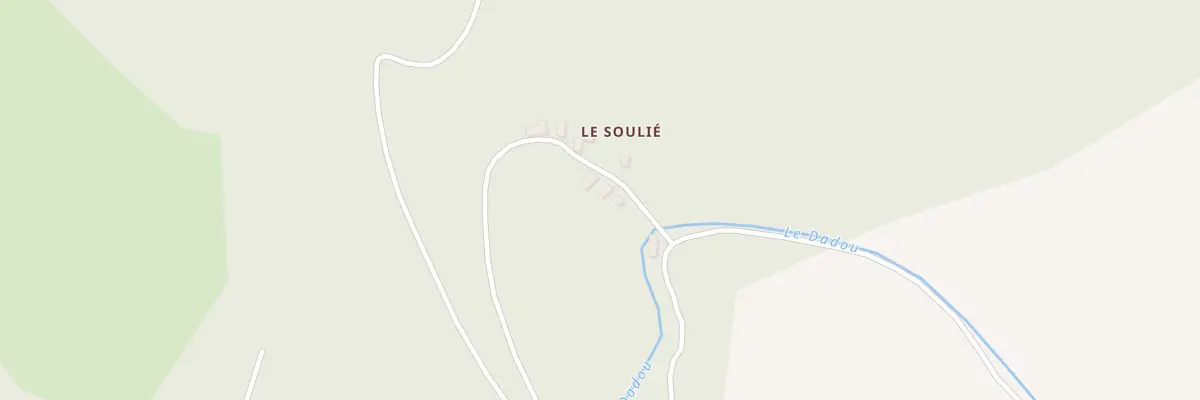 Plan du 3 Le Soulie au Masnau-Massuguiès